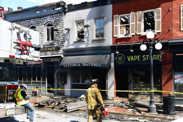 Commercial Fire Restoration in Mason